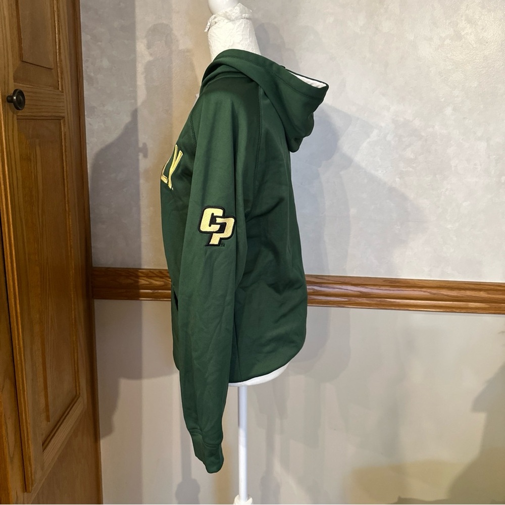 Cal Poly Pullover Hoodie Unisex Adult Size Small Green KA Knight Apparel - Picture 3 of 14